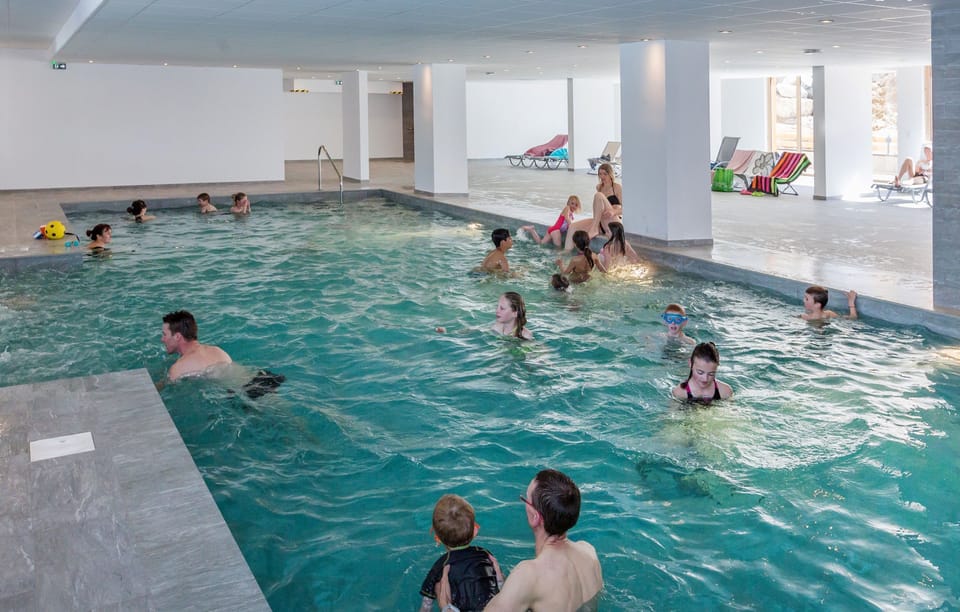 The Residence's pool is ideal to unwind after a day on the slopes