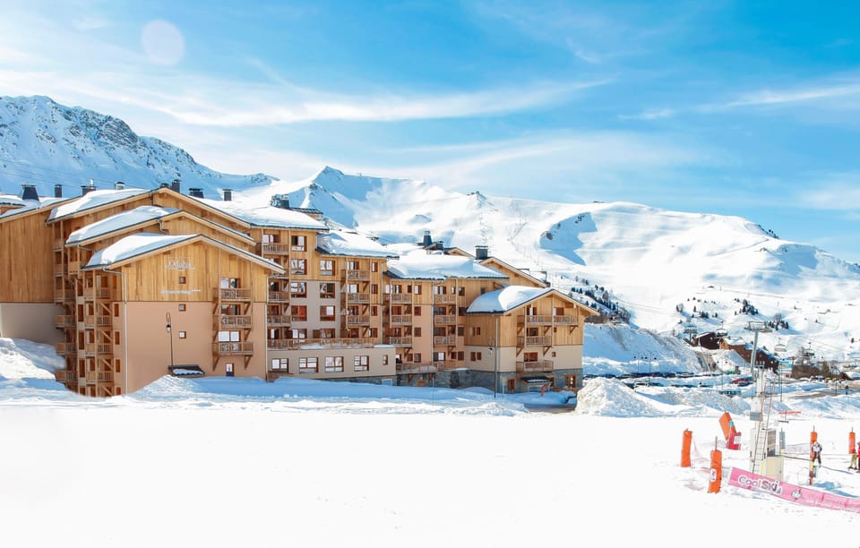 Enjoy stunning surrounding mountain views.