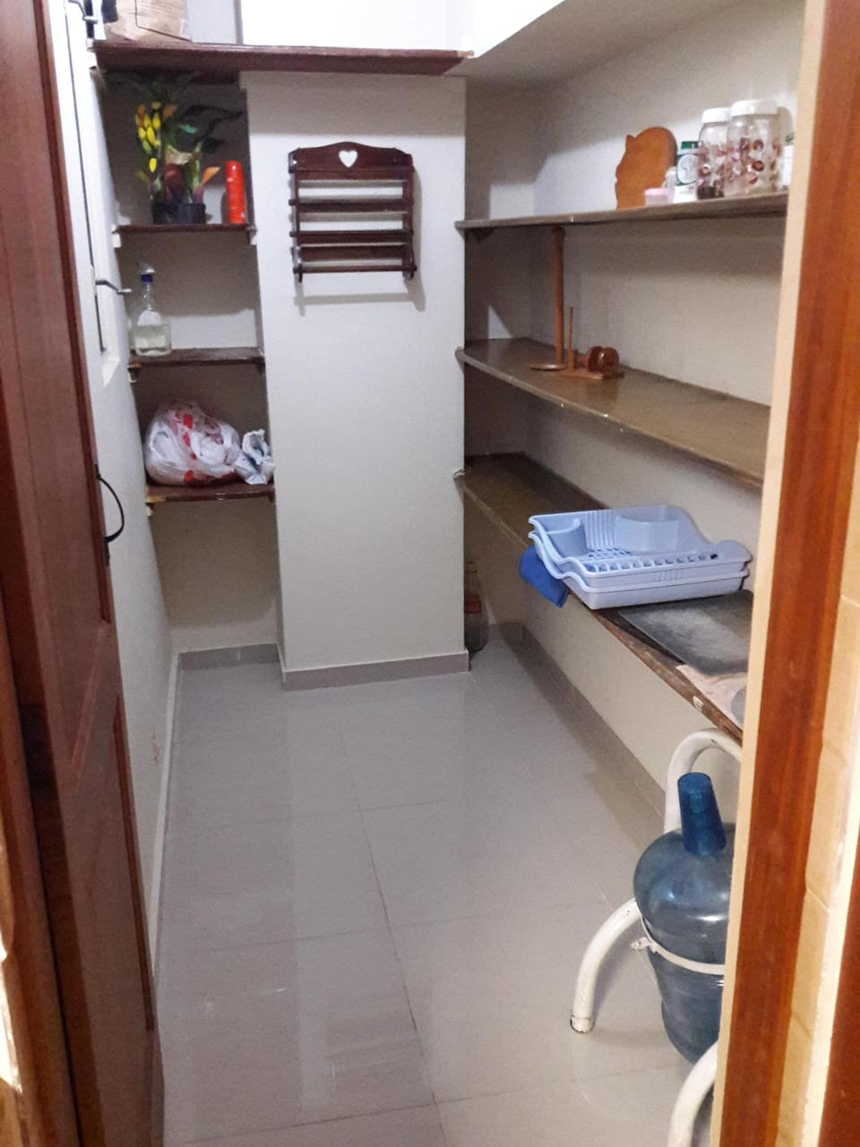 Kitchen dispenser or food closet.