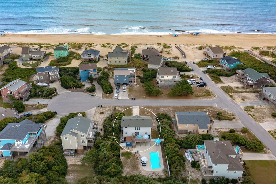 Very close to beach access