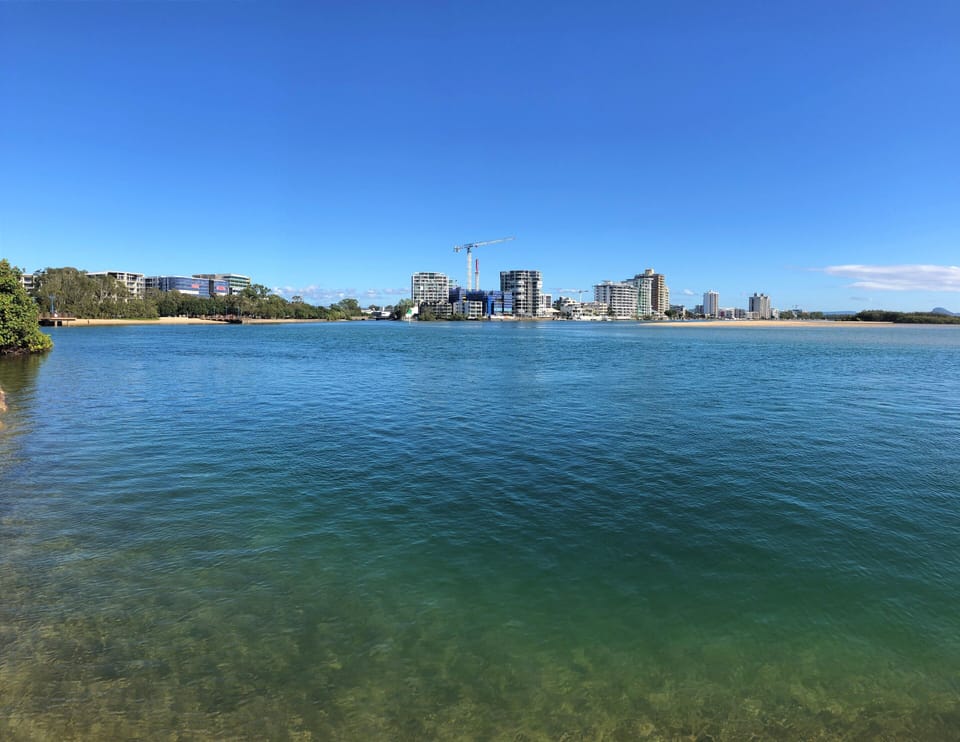 Cotton Tree River - a short stroll away