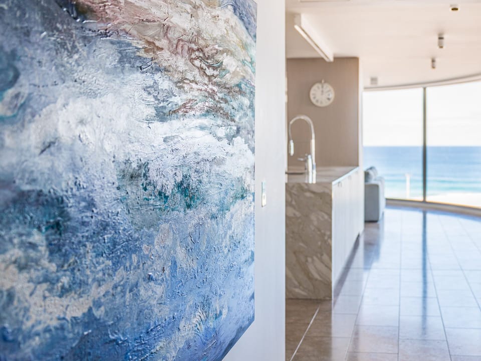 Ocean views and world class resort living on Bondi Beach Apartment in Parking lot