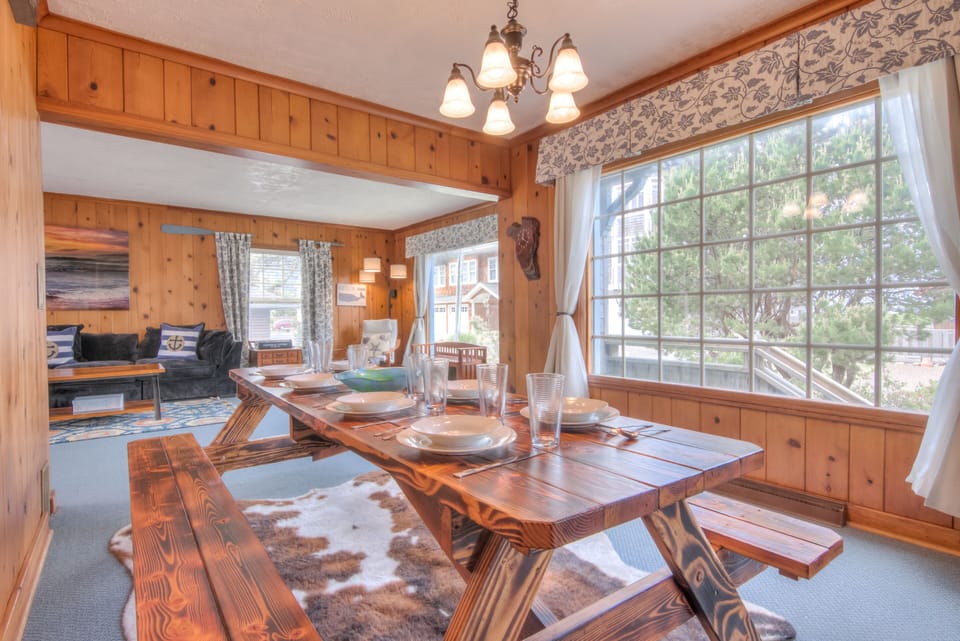 Floor 2 Dining Area with Window Views