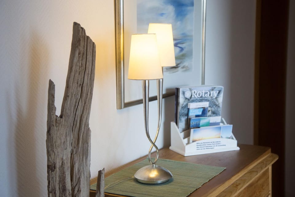 Hallway in holiday home Jungnamensand in Wittduen on the island Amrum