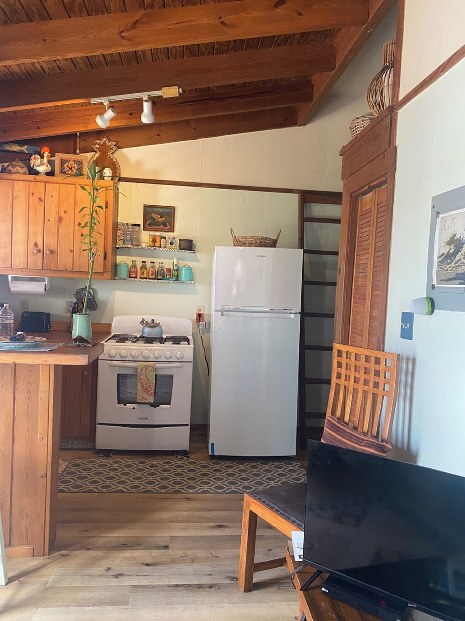Part of the kitchen