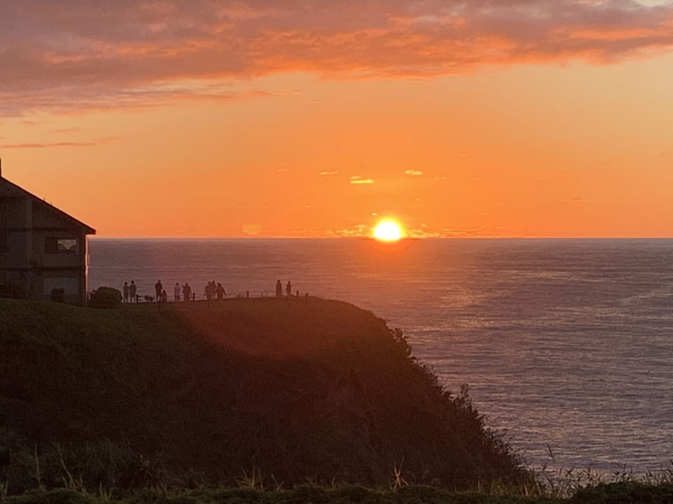 Stunning sunset views.