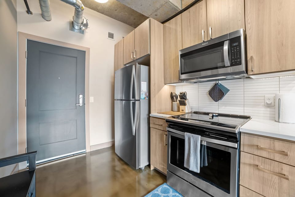 Stainless steele appliances