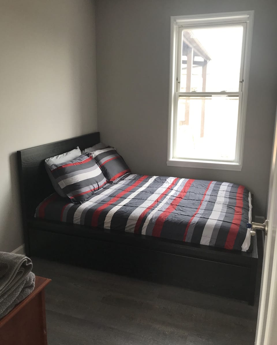Newly renovated bedroom