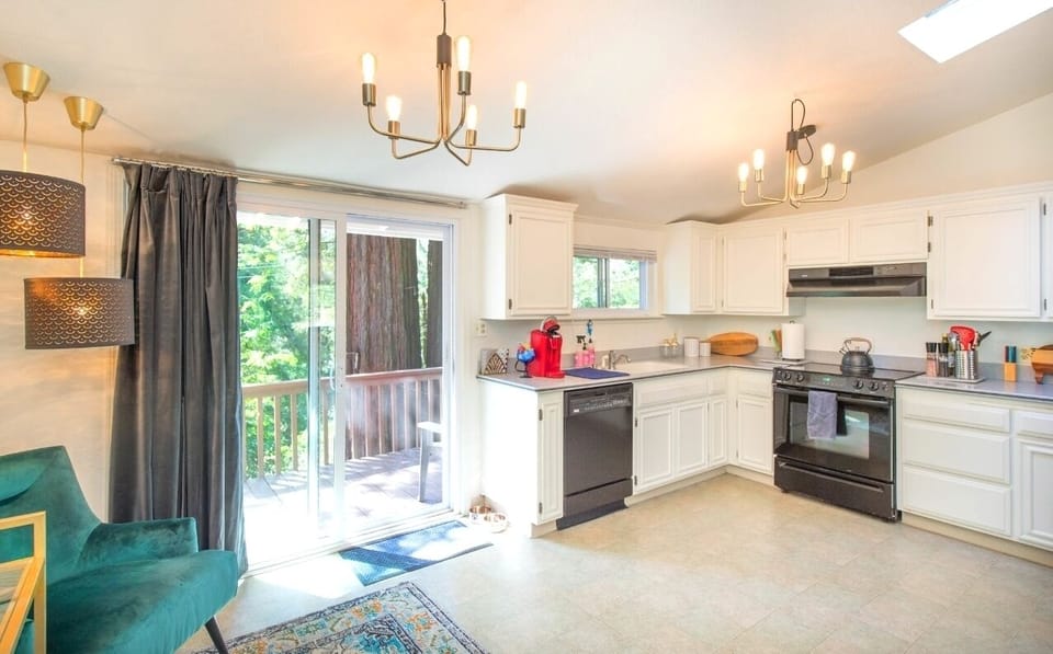 Big open kitchen with everything your chef needs to create