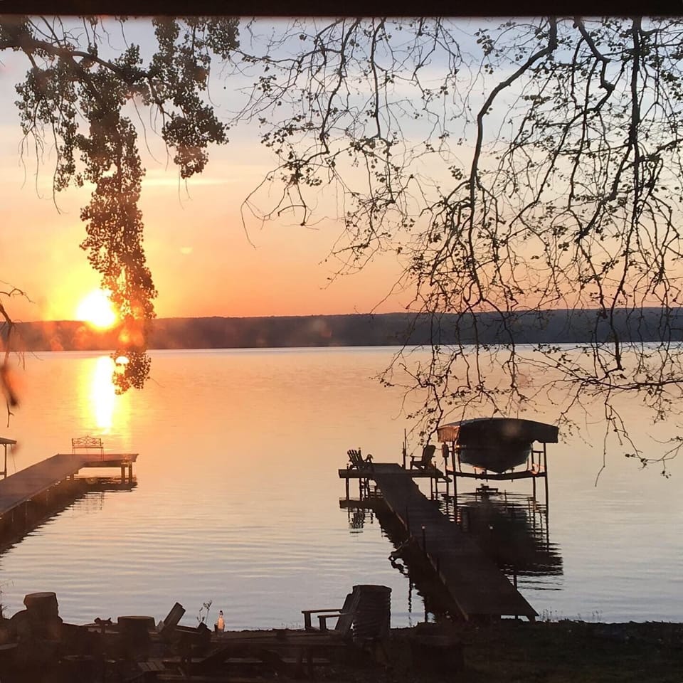 Morning view from the front bedroom
