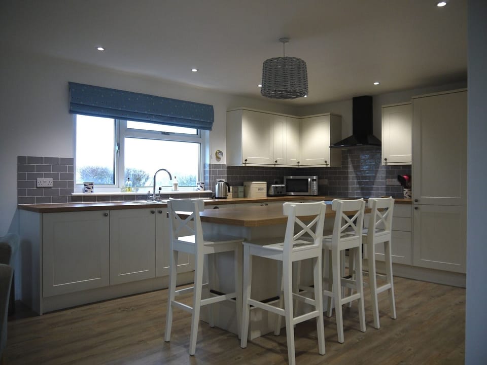 kitchen with island