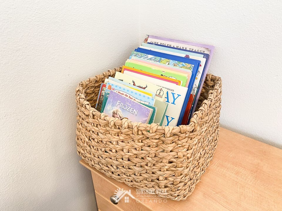 A wide variety of children's books are available for you and your kids to read during your stay.