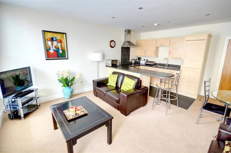 Lounge, kitchen and dining