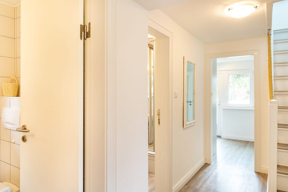 Stairs in "Das kleine Haus" on Amrum