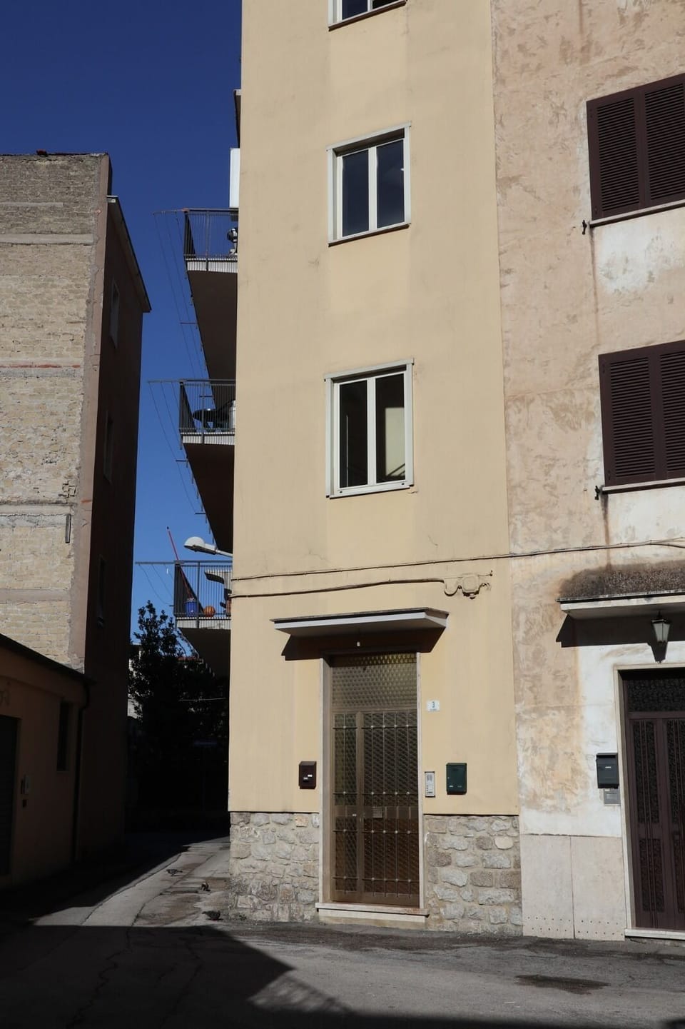 Main front door - communal entrance.