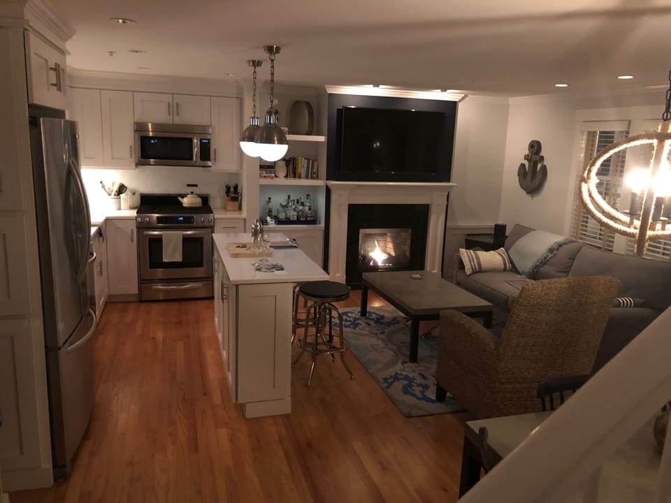 Open concept first floor