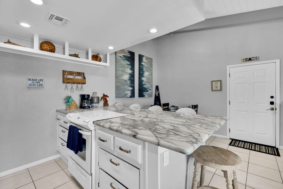 Kitchen for entertaining