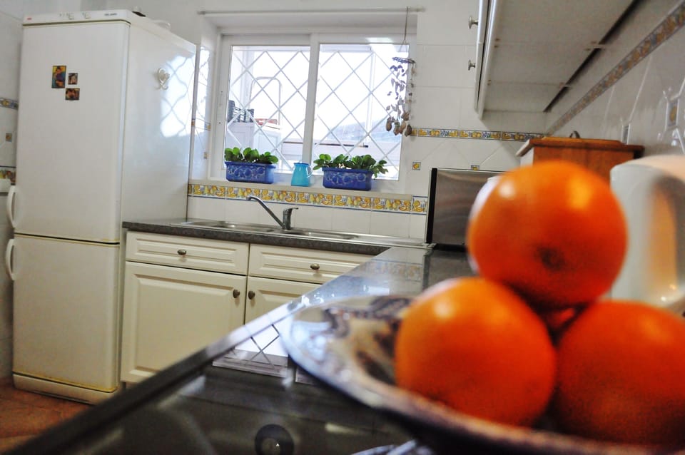 Ready to Cook in Brightly Lit Kitchen?