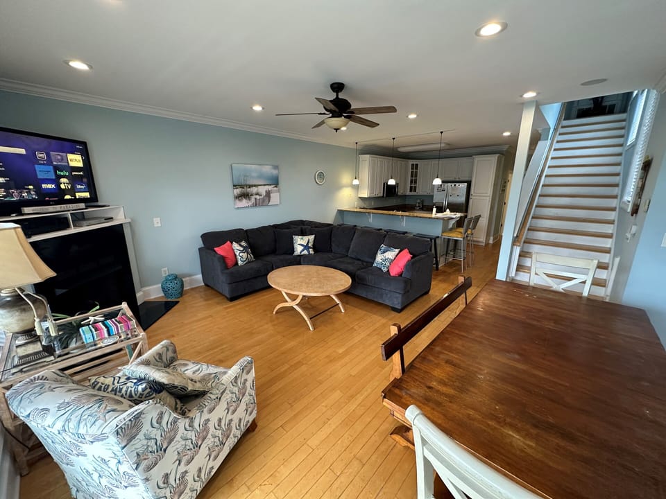 Family Room!  (New Coach and New Paint!)