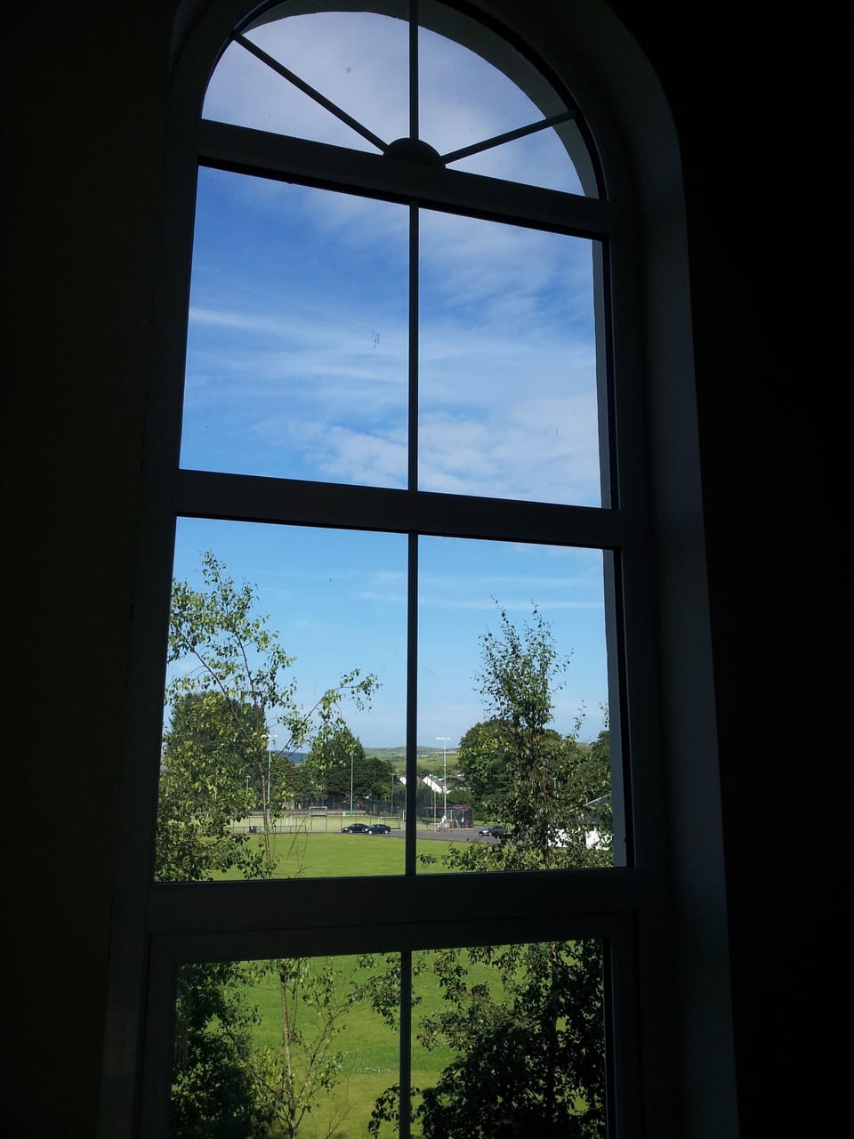 View to front