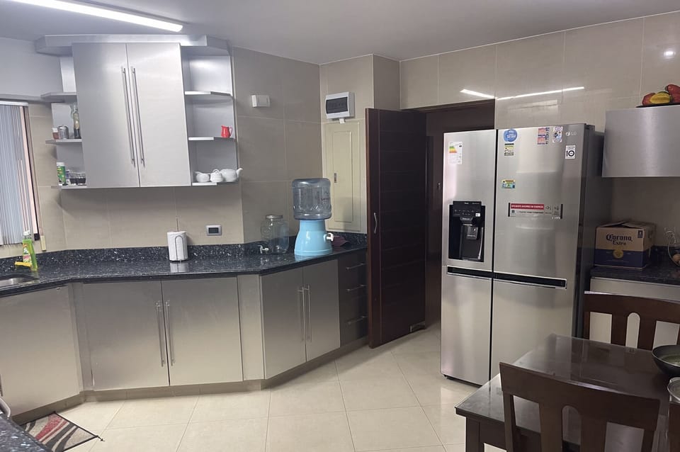 Entryway to Large Kitchen