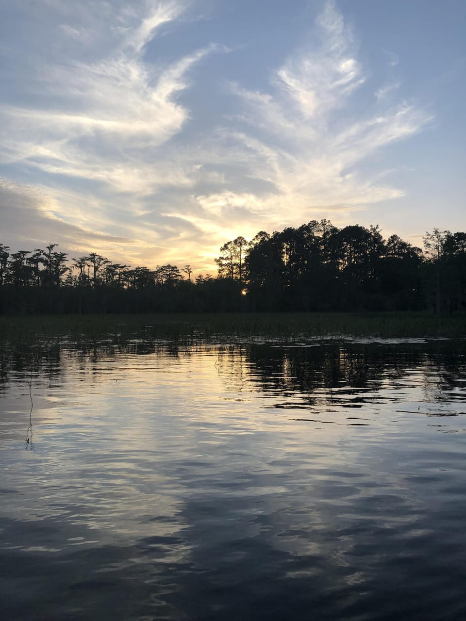 Beautiful and different sunsets every evening.