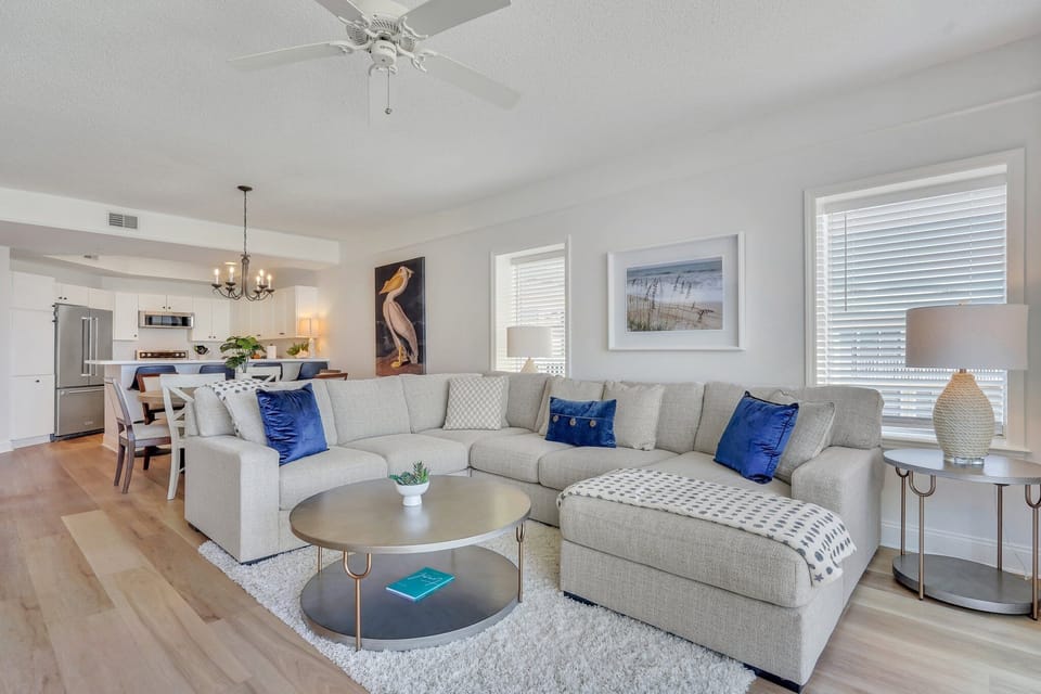 Living room featuring a sectional sofa for the perfect lounging experience.