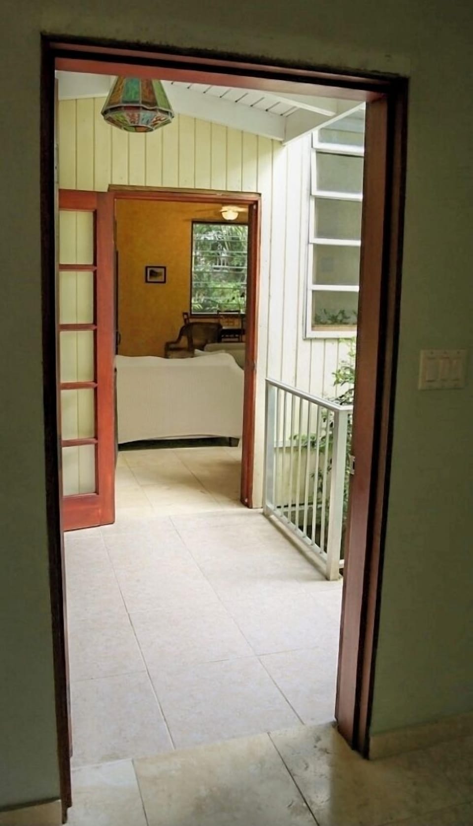 Breezeway from bedroom pod to great room