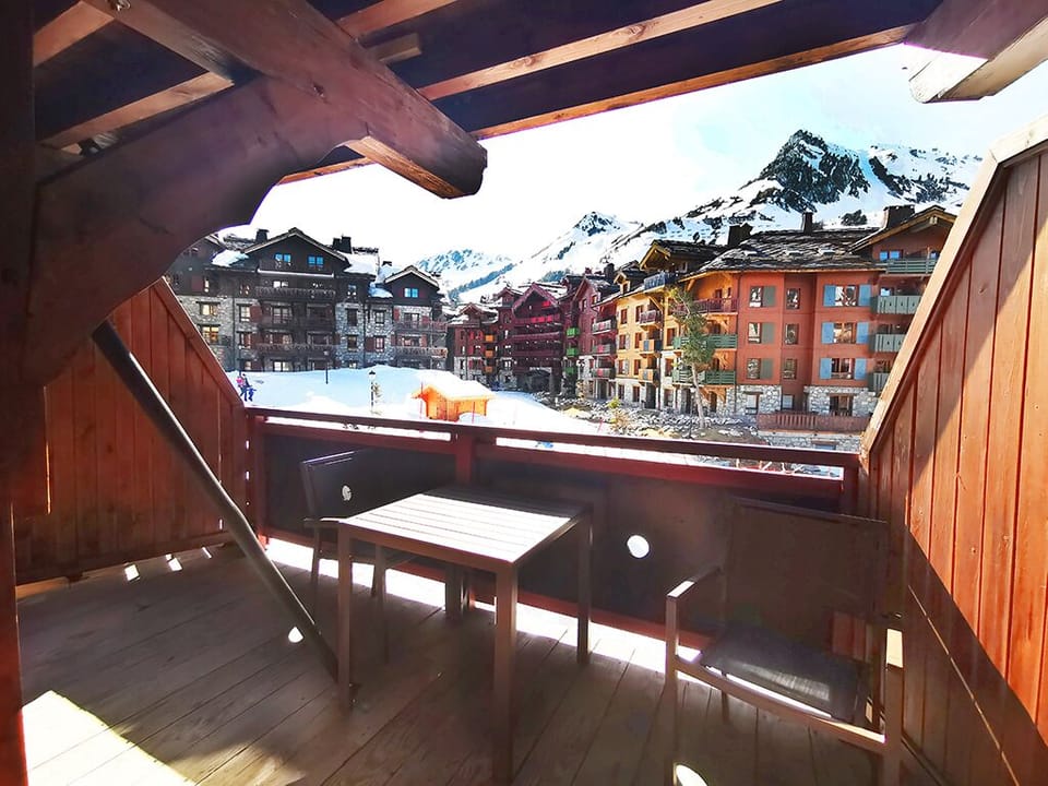 Our double balcony 