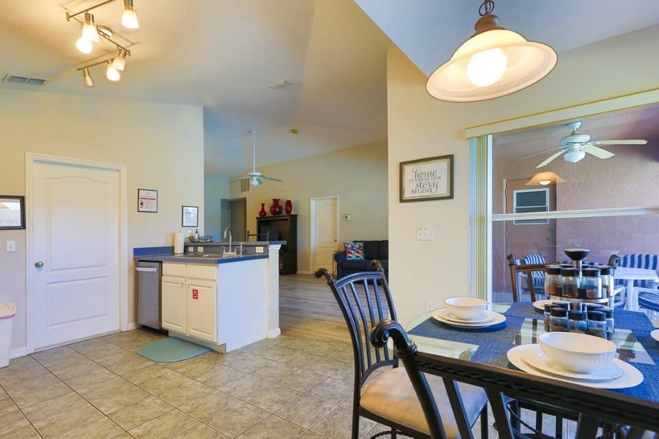 Dining Table in Kitchen Area
