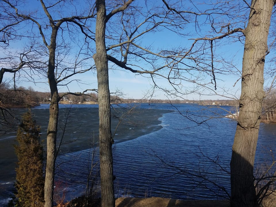 The end of Winter from the Ballroom