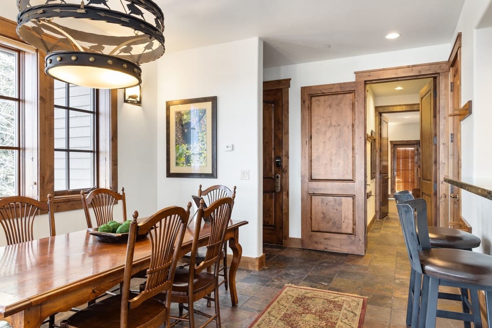 Dining Area and Kitchen