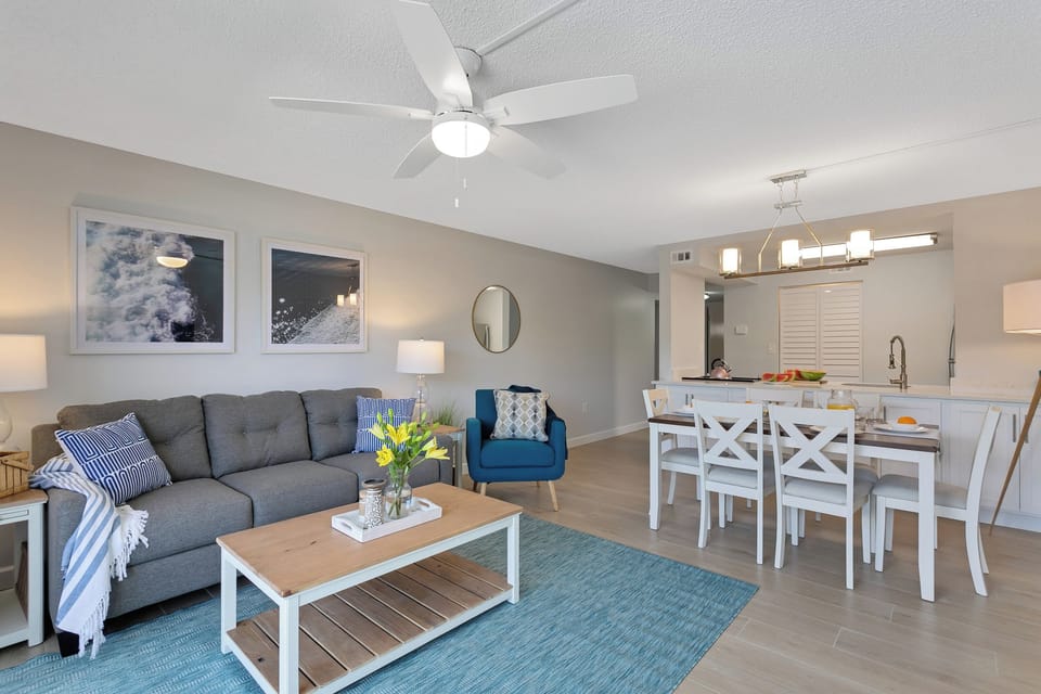 Spacious open-concept living and dining area, perfect for relaxation