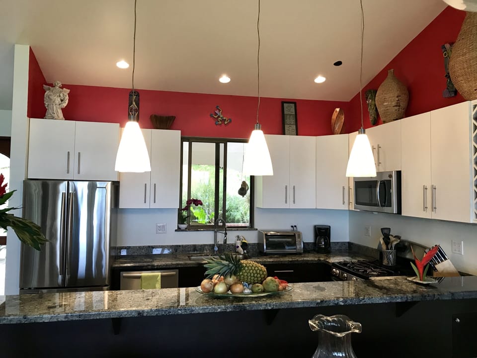 Gourmet Kitchen with granite counters 