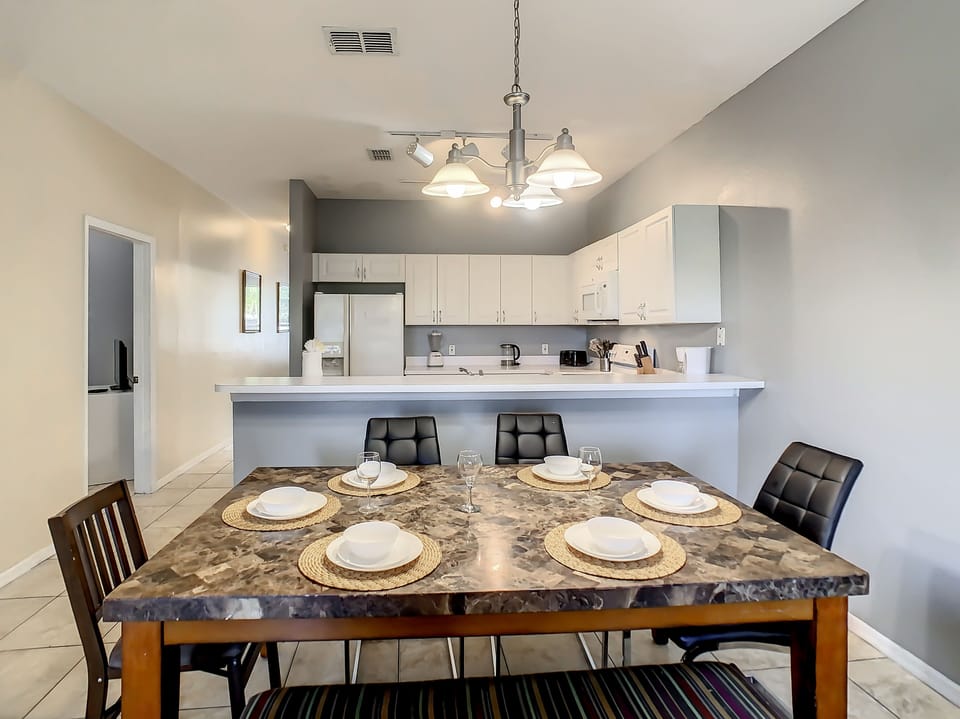 Dinning and kitchen