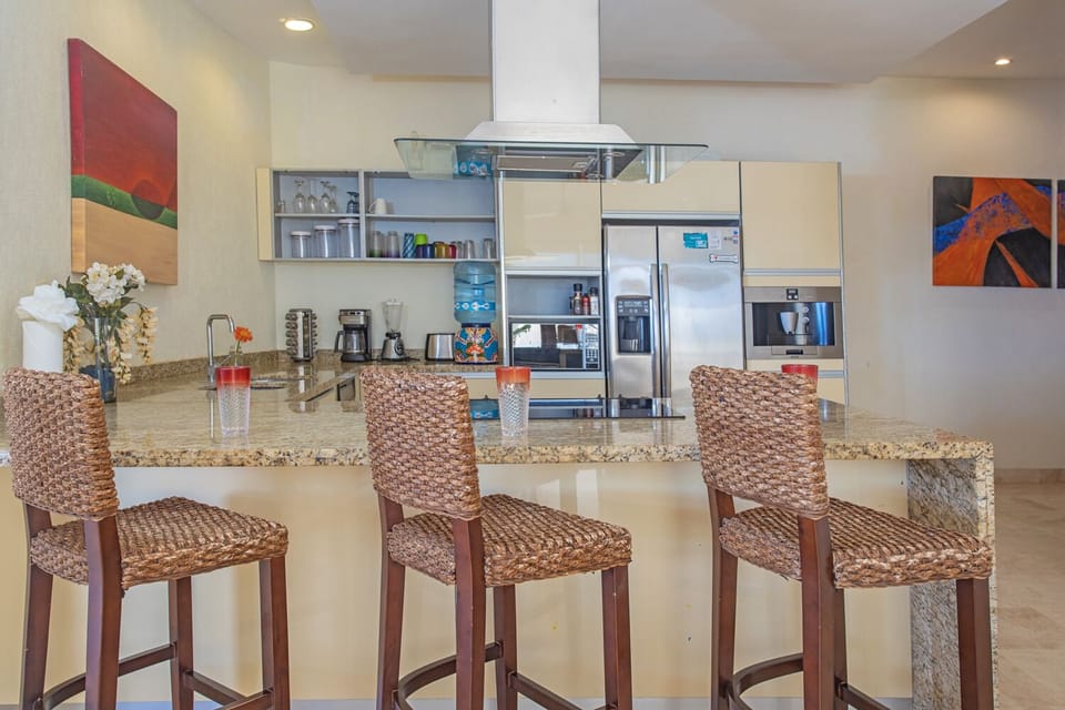 Kitchen is well stocked with any gadget you could need!