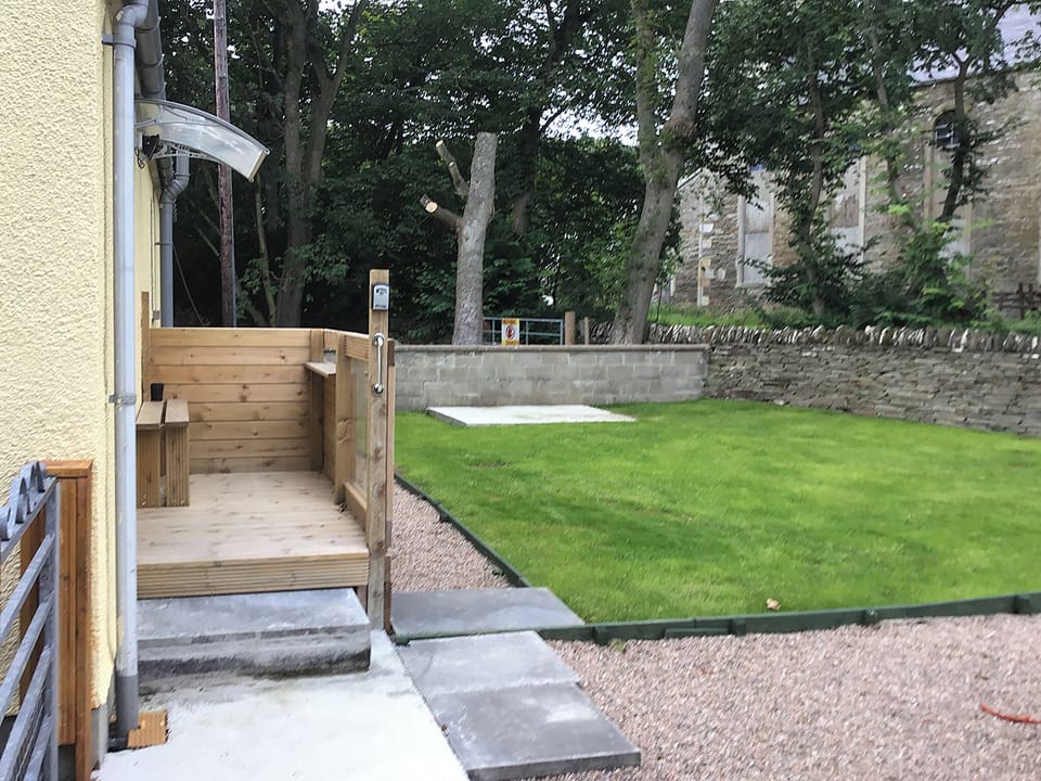 Garden area | Harland Cottage, Castletown, near Thurso