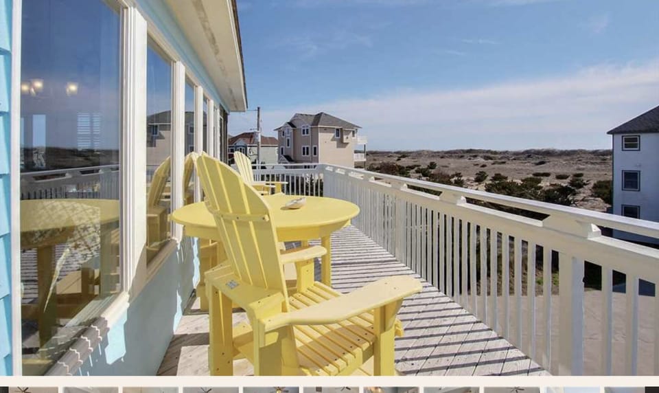 All new deck chairs and tables - seating for 8
