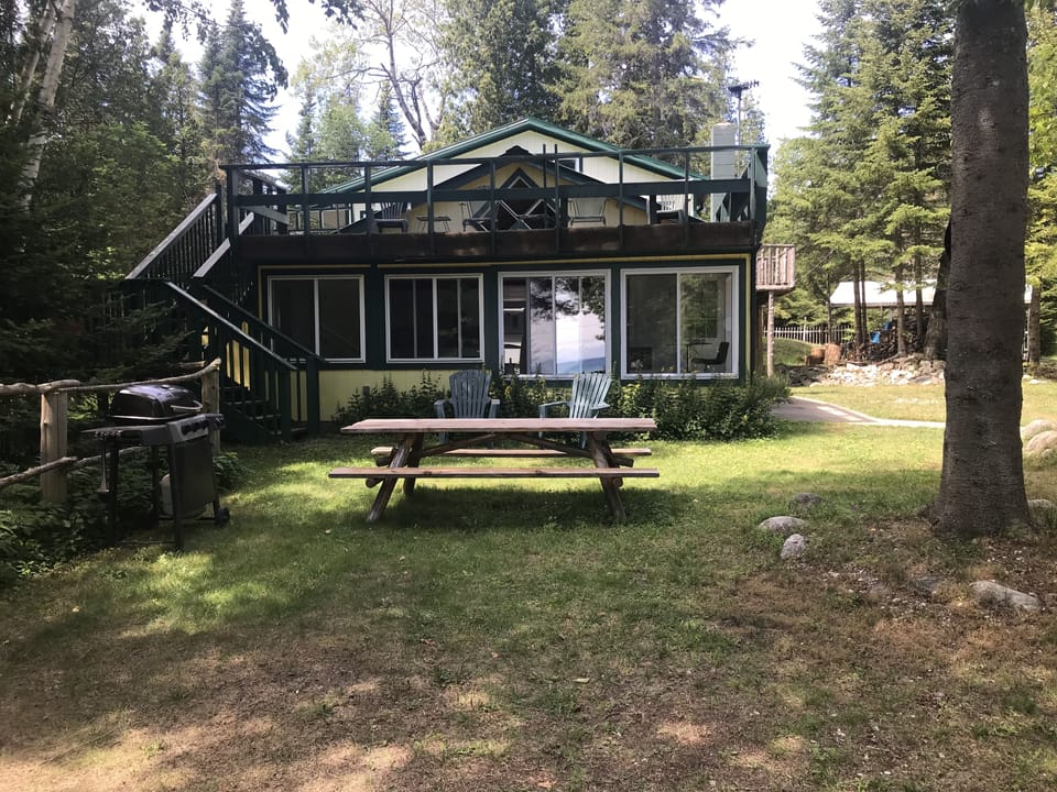 View from front of house