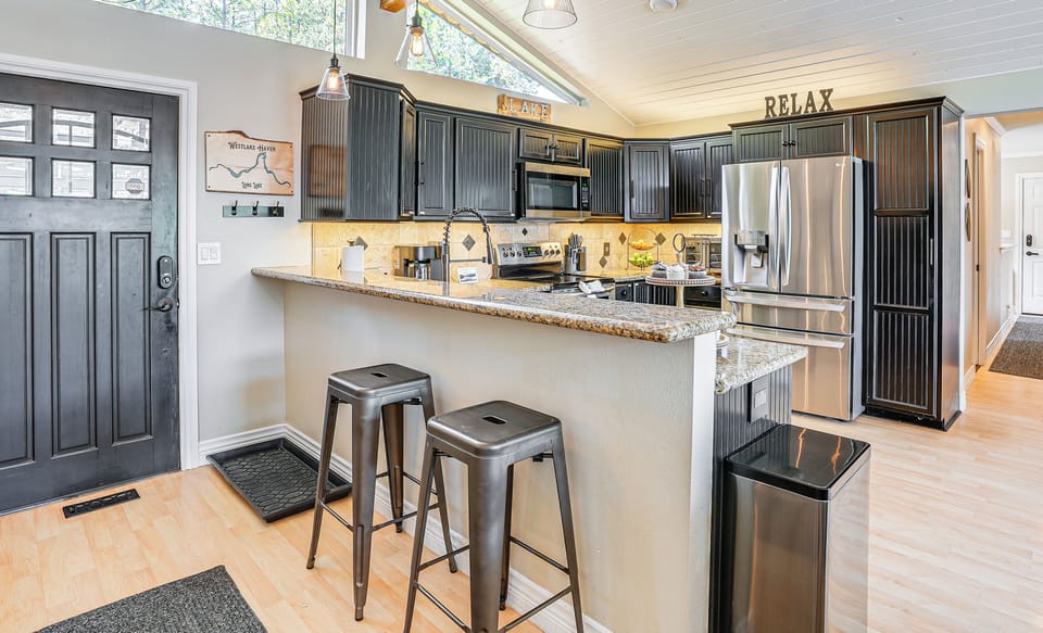 Fully Equipped Kitchen | Cooking Basics | Drip Coffee Maker | Main Level