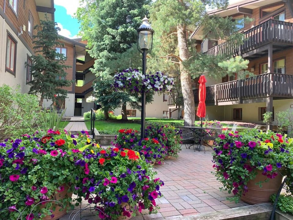An unbeatable location just a short walk from Vail Village, dining, shopping, and skiing