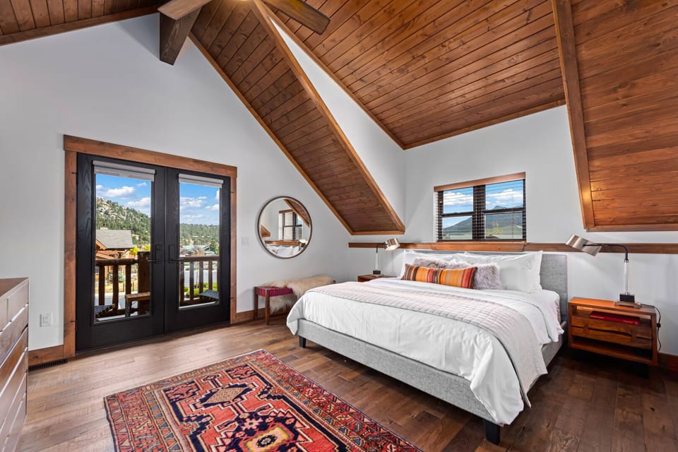 Upstairs Master Bedroom with private bathroom attached