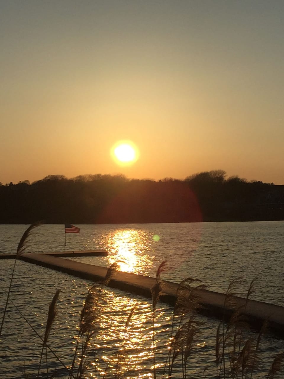 Montauk sunset from the Harvest restaurant!