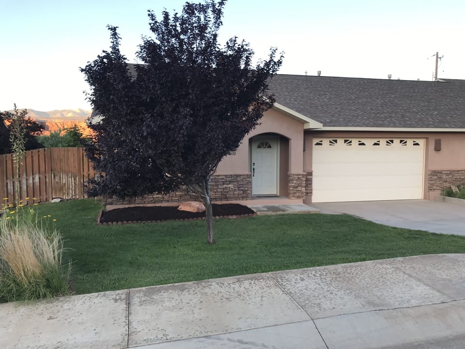 Front of house.