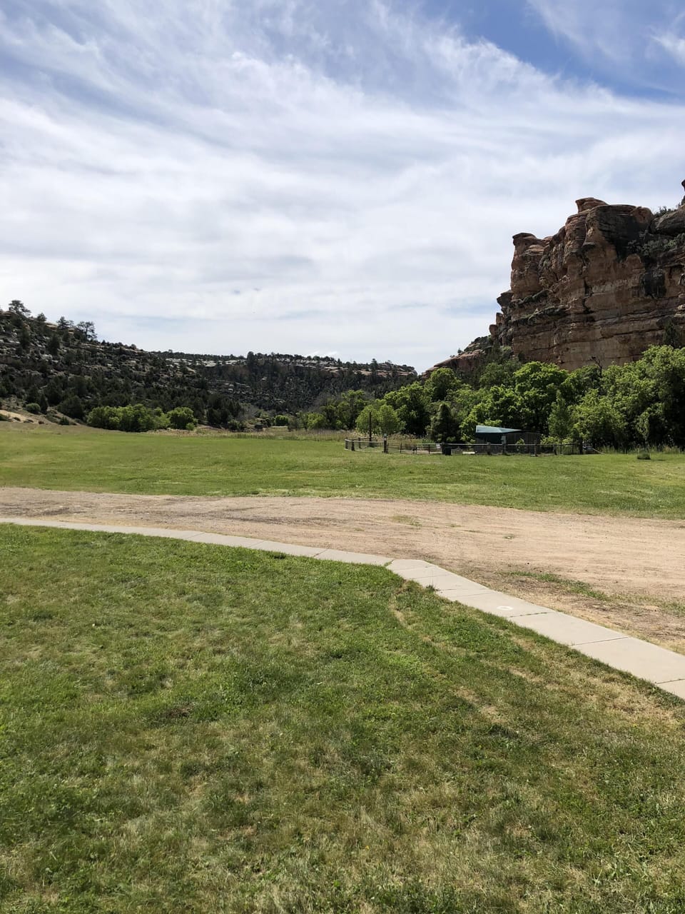 Looking towards Cabana and up the Canyon