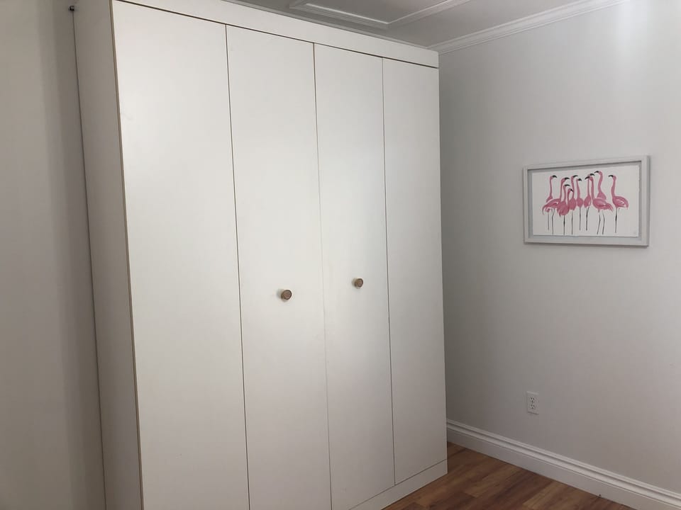 Murphy Bed in 2'nd bedroom in cabinet