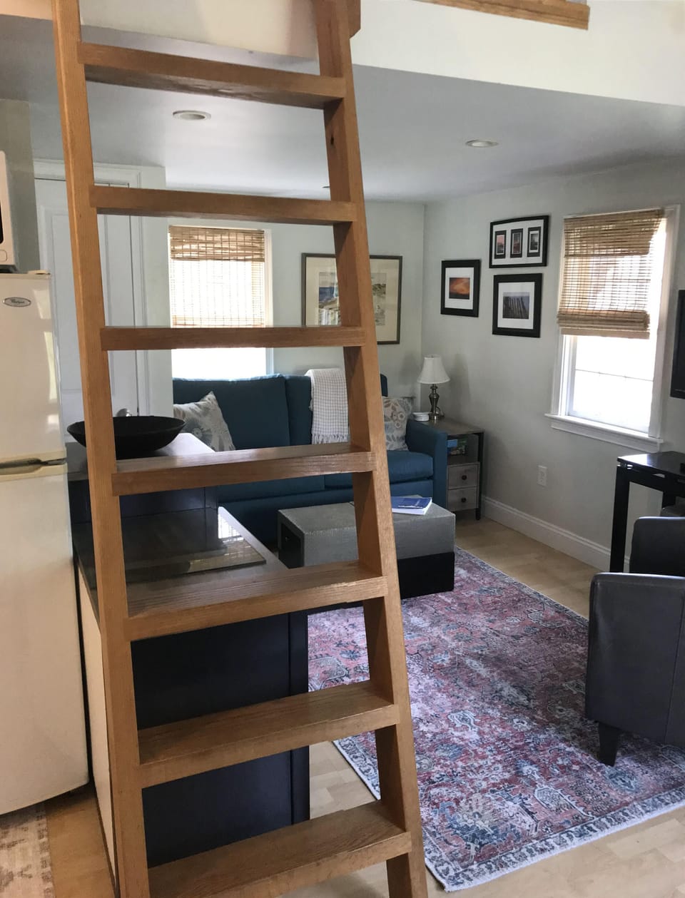 Ladder to loft 