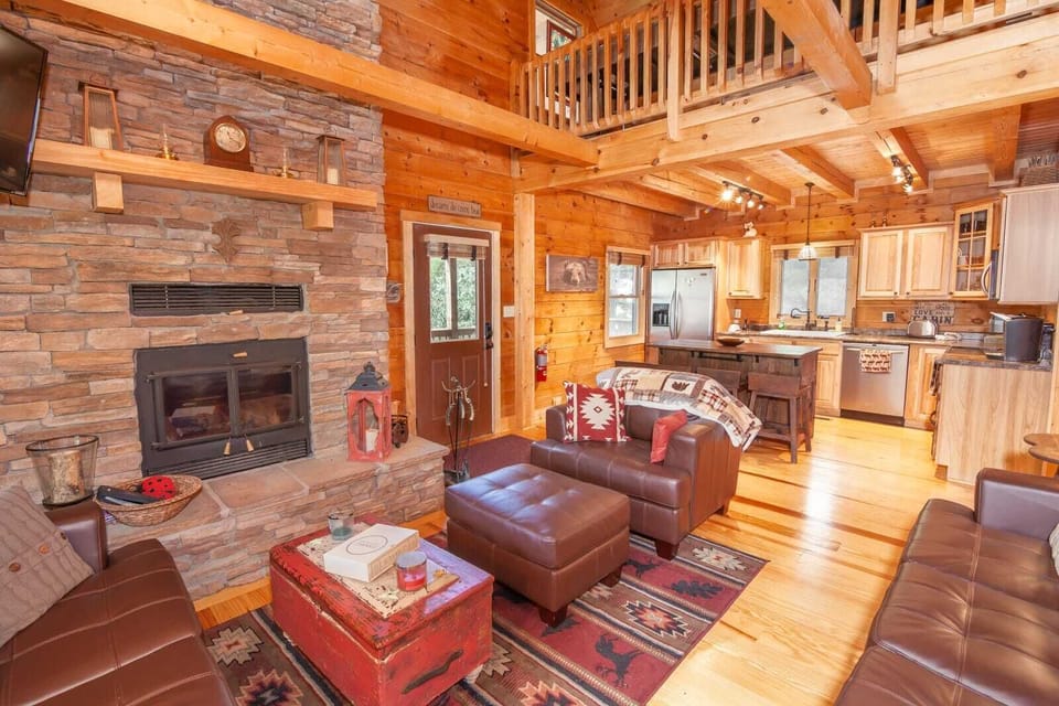 Great Room open to Kitchen and Dining