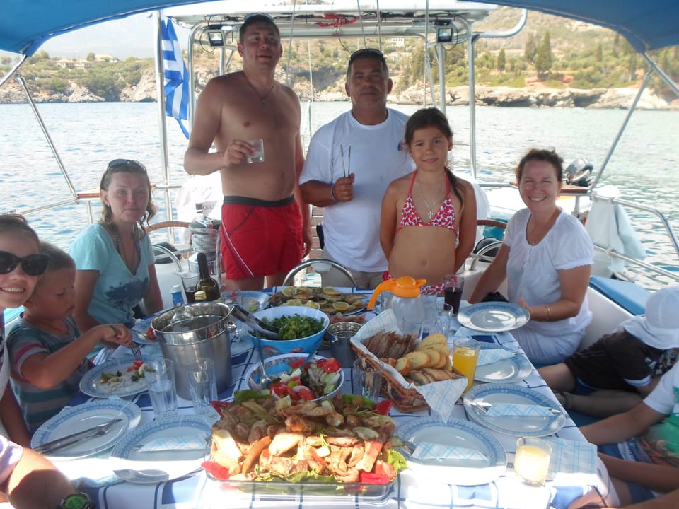 BBQ and lunch aboard