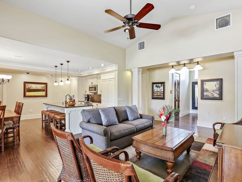 Open, bright and airy.  